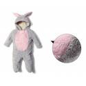 Baby bunny costume lined of organic cotton 