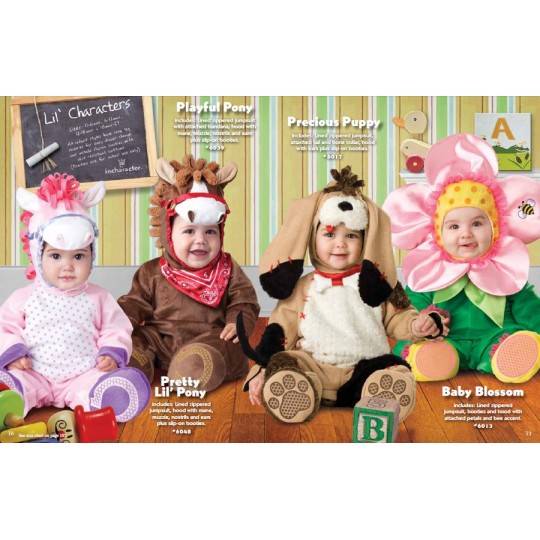 Incharacter Costume de Carnaval Poney 0-24 mois