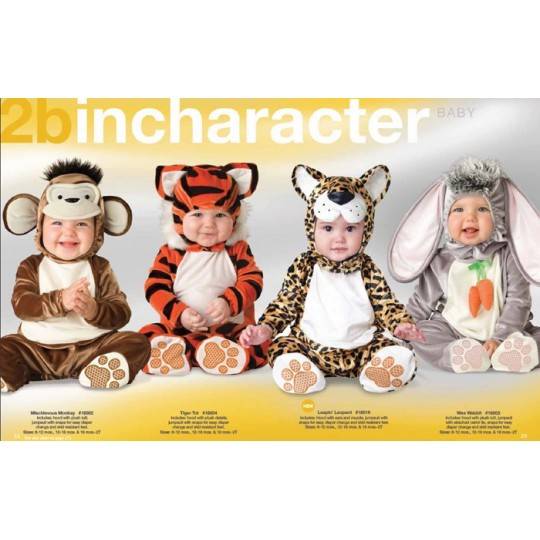 Incharacter Carnival Baby Costume Mischievous Monkey 0-24 months