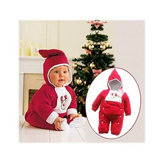 Barboteuse enfant Père Noël 80-100cm Na02