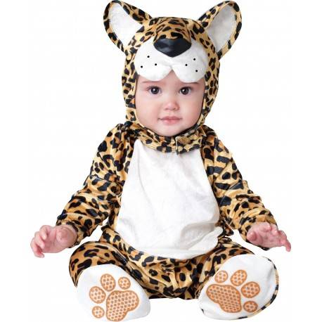 Leopardo Costume Carnevale Calda Tuta Bambini Pile Leopard Costume Onesie LEOP02 