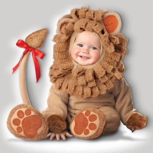 Incharacter Costume de Carnaval Enfant Lil&#039; Lion 0-4 ans