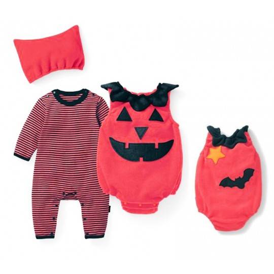 Halloween baby costume 3 pcs 0-24 months