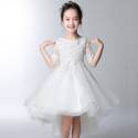 Flower girl formal dress white/pink 100-160cm