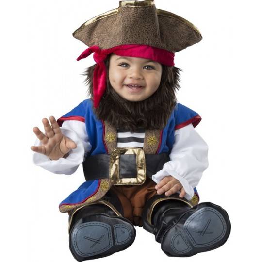 Incharacter Costume de Carnaval Enfant Pirate 0-24 mois