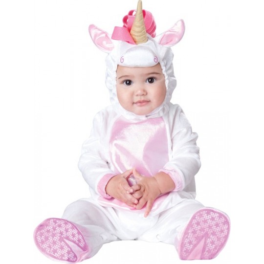 Costume Carnevale Unicorno Magico per Bambina Incharacter 0-24 mesi