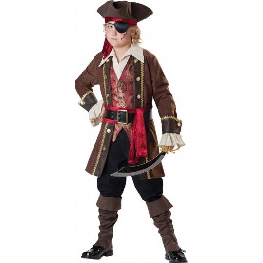 Costume Carnevale Incharacter Pirata 3-14 anni