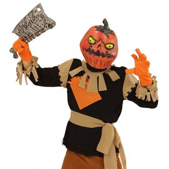 Pumpkin horror mask for kids