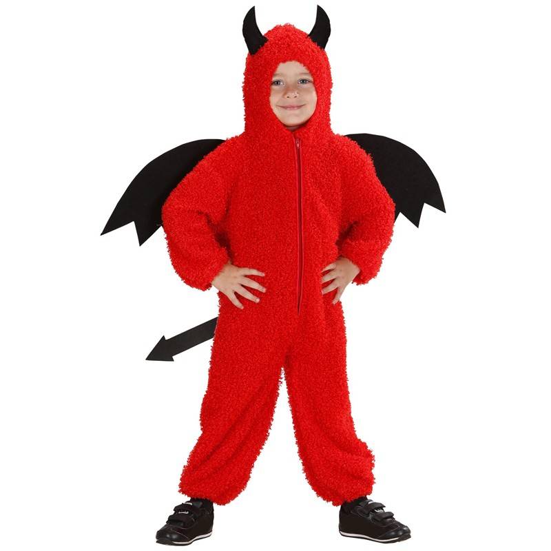 Fuzzy little devil costume 2-3 years