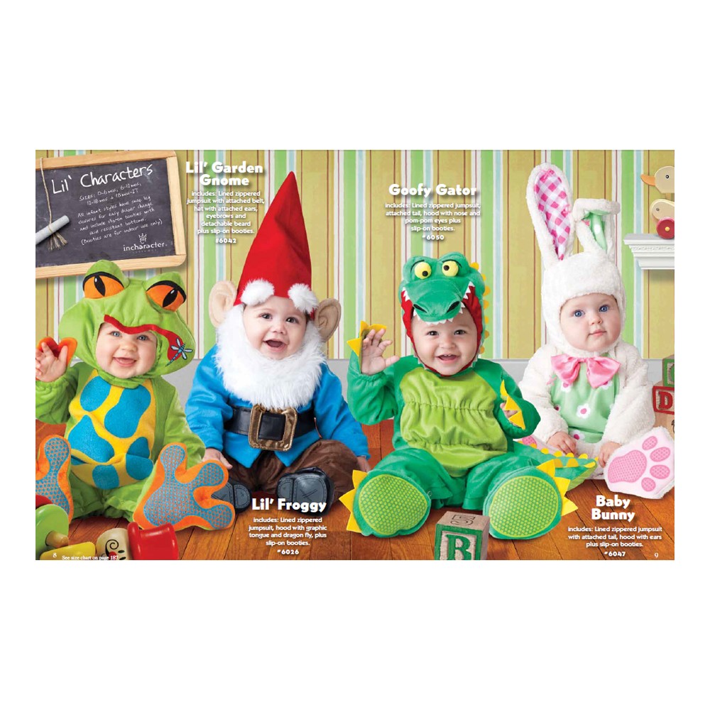 Incharacter Carnival Baby Costume Gnome 0 24 Months Partylook