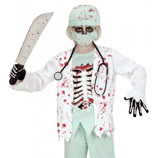 Doctor zombie costume 5-13 years