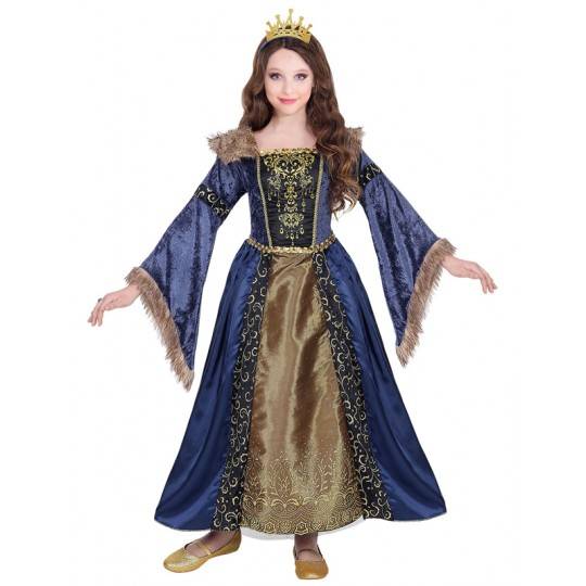 Medieval Queen costume 5-13 years