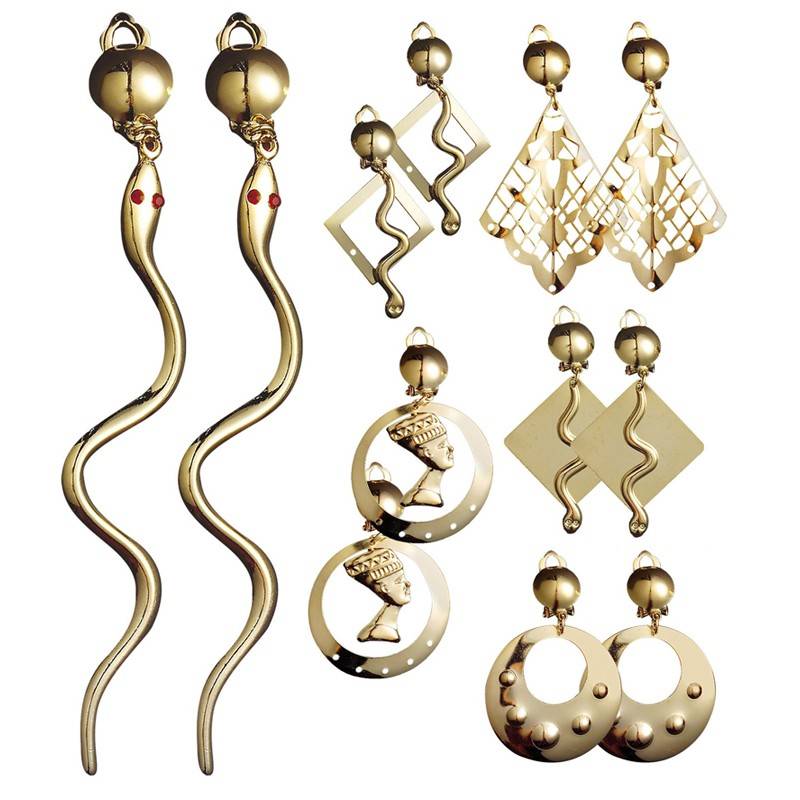 Roman/Egyptian earrings