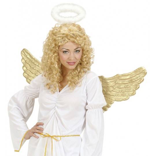 Golden angel wings