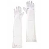 Long white gloves for kids