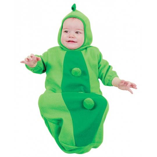 Costume de petit pois 0-9 mois