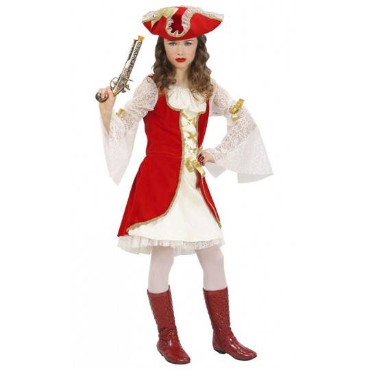 Costume de Capitaine Pirate 8-10 ans