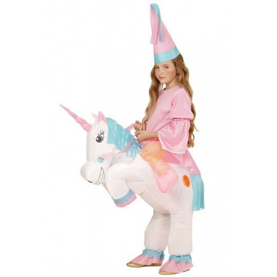 Costume gonfable d&#039;unicorne