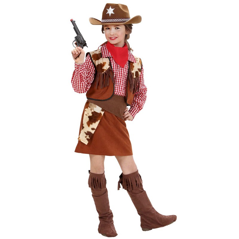 Cowgirl costume 5-13 years