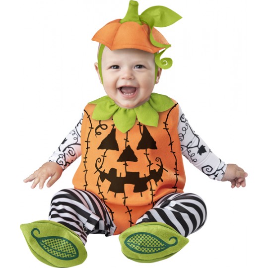 Incharacter Carnival and Halloween Costume Baby O'Lantern 0-24 months
