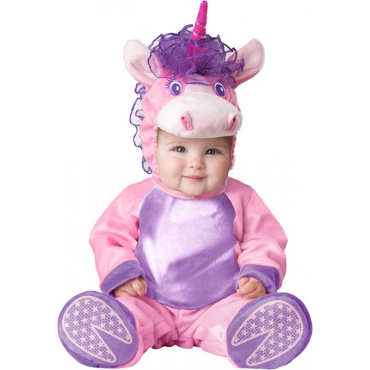 Costume Carnevale Unicorno per Bambina Incharacter 0-24 mesi