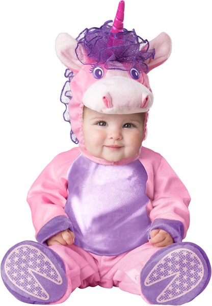 Costume Carnevale Unicorno per Bambina Incharacter 0-24 mesi