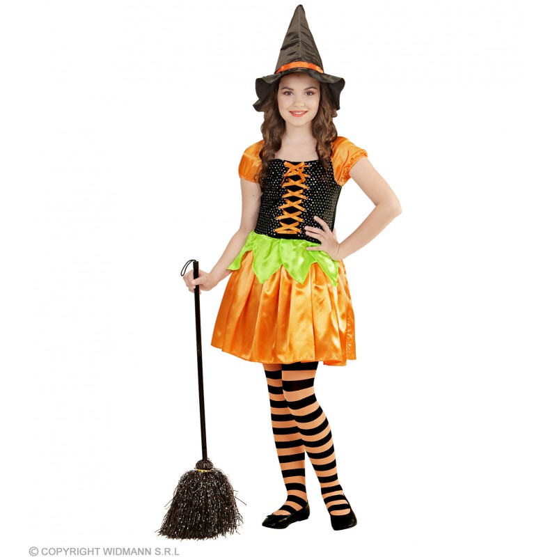 Costume Strega Zucca 4-13 anni