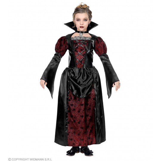 Lady Vampire Costume 5-13 years