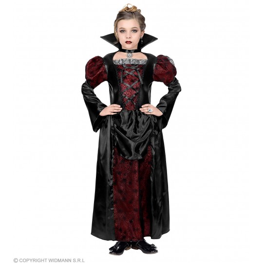 Lady Vampire Costume 5-13 years