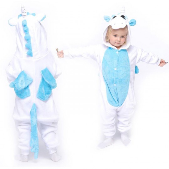 Unicorn Costume Pyjamas 3-12 years