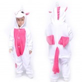 Costume pyjama d'unicorne 3-12 ans