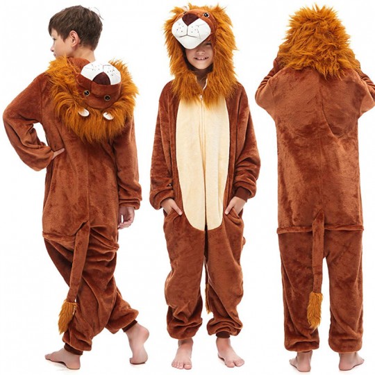 Lion Costume Pyjamas 6-12 years