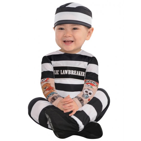 Baby Costume Lil' Law Breaker 3-24 months