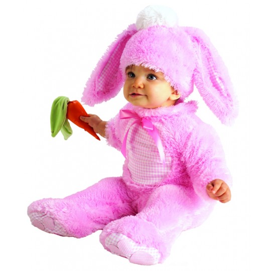 Baby Costume Pink Bunny 0-24 months