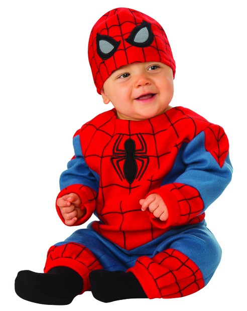 Costume Spider Man neonato 0-12 mesi