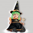 Costume Halloween Streghetta per Bambina Incharacter 0-24 mesi