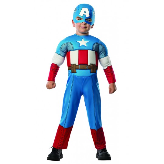 Costume de Captain America 2-3 ans