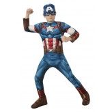 Costume Capitan America Classic 5-6 anni