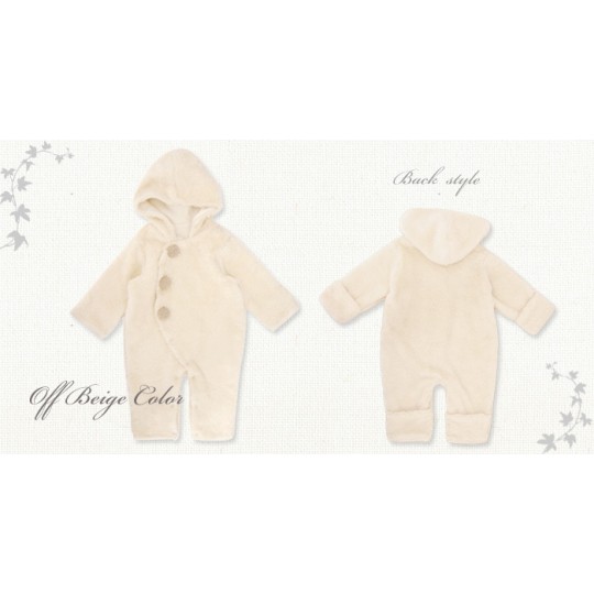 Tutina costume &quot;Snow Baby&quot; in cotone biologico 