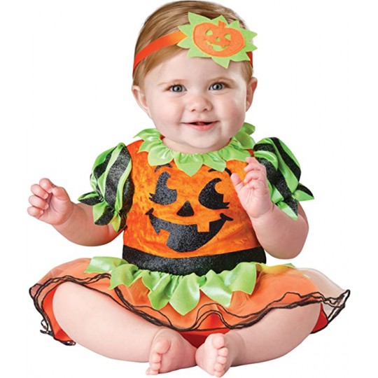 Costume Halloween Principessa del Campo di Zucche Incharacter 0-24 mesi