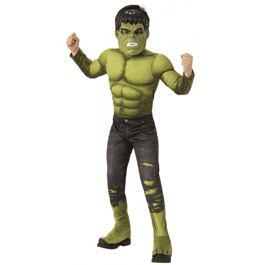 Costume Hulk Endgame Premium 3-8 anni