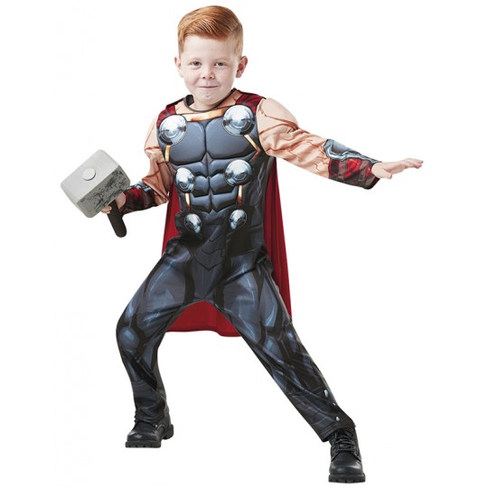 Thor Deluxe Boy Costume 3-8 years