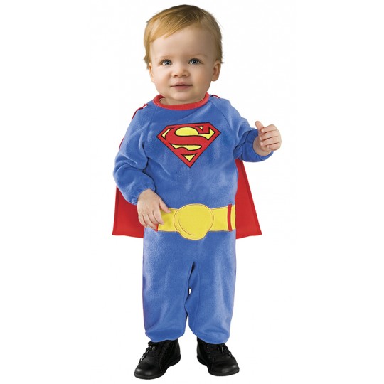 Costume Baby Superman pour nouveau-né et enfant 0-24 mois