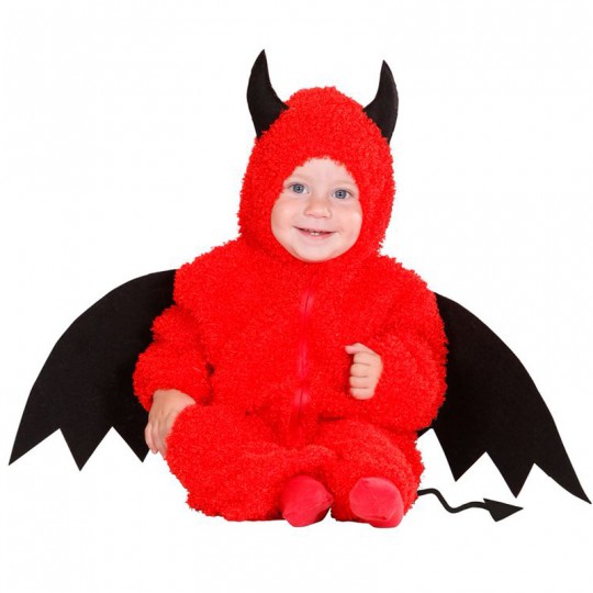 Fuzzy Little Devil Costume 6-18 months
