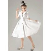 Tailored girl formal dress first communion various colors