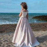 Tailored girl formal dress flower girl dress color of your choice