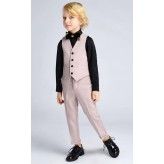 Boy Formal Suit 6 pieces fantasia houndstooth