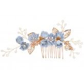 Barrette pour cheveux poue fille bleu clair rose lilas